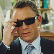 Load image into Gallery viewer, classic vintage steve 007 daniel craig style polarized sunglasses man driving brand design rectangle sunglasses  oculos