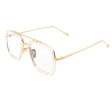 Carica l'immagine nel visualizzatore di Gallery, Occhiali da sole di lusso Tony Stark Avengers di lusso da donna Occhiali da sole da uomo dal design quadrato di marca Oculos retrò maschile Iron Man