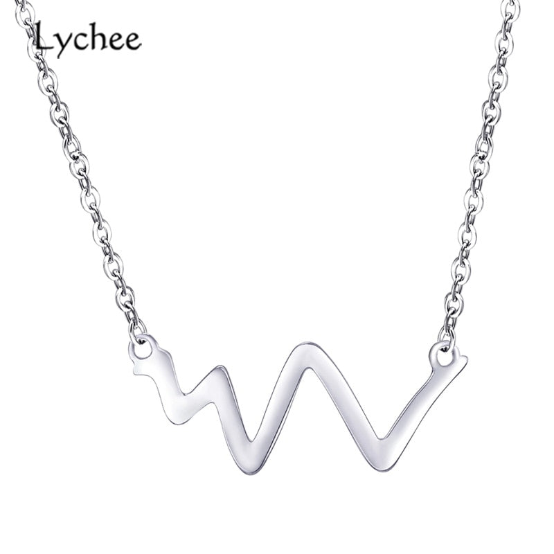 Collana con ciondolo a catena ECG Gioielleria raffinata in argento sterling 925 per collana a catena da donna Moda in argento 925 per gioielli 