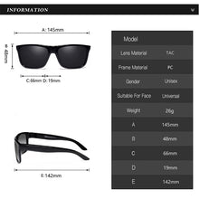 Load image into Gallery viewer, M plus Classic Polarized Sunglasses Men Women Driving Square Frame Sun Glasses Male Goggle UV400 Gafas De Sol