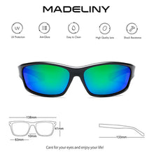 Load image into Gallery viewer, MADELINY Brand Men Polarized Sunglasses Sunglasses Suitable For Driving Fishing And Vacation UV400 Protection Lens MA359