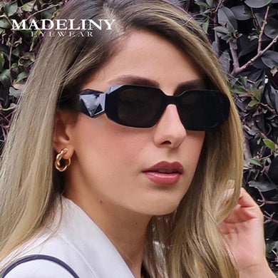 MADELINY Small Frame Sunglasses Women  Brand Square Sun Glasses Retro Ladies Eyewear Vintage Eyeglasses uv400 MA426