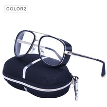 Load image into Gallery viewer, MAOLEN Tony Stark Iron Steampunk Sunglasses Men Gothic Glasses Goggles Eyewear Mirror Steam Punk Sun Glasses Vintage Male Oculos