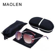 Load image into Gallery viewer, MAOLEN Tony Stark Iron Steampunk Sunglasses Men Gothic Glasses Goggles Eyewear Mirror Steam Punk Sun Glasses Vintage Male Oculos