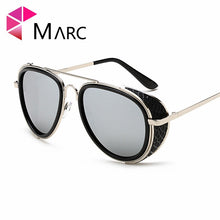 Load image into Gallery viewer, MARC  arrive  Steampunk Style Sunglasses Brand Men Punk Side Shield Retro Sun Glasses Goggles UV400 Eyeglasses