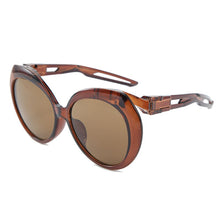 Load image into Gallery viewer, MARC Oval Sunglasses personality Designer Women Vintage Oversized Retro Round Frame White Trendy Style Sun Glasses