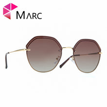 Load image into Gallery viewer, MARC Polarized sunglasses TAC1.1 Trendy Brand Alloy Women  Gradient resin metal Currency vintage Men