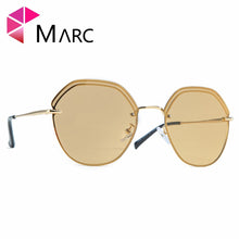Load image into Gallery viewer, MARC Polarized sunglasses TAC1.1 Trendy Brand Alloy Women  Gradient resin metal Currency vintage Men