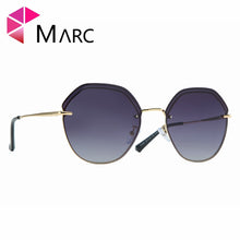 Load image into Gallery viewer, MARC Polarized sunglasses TAC1.1 Trendy Brand Alloy Women  Gradient resin metal Currency vintage Men