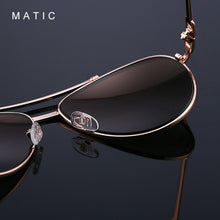 Carica l'immagine nel visualizzatore di Gallery, MATIC Ladies Retro Pilot Aviation Sunglasses For Womens Quality Pink Mirrored Sun Glasses Eyewear  Brand Zonnebril Dames