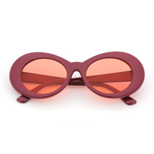 MAYTEN 2023 Goggle Kurt Cobain Glasses Oval Women Sunglasses Ladies Glasses Trendy Vintage Retro Sun Glasses UV400 Gafas De Sol