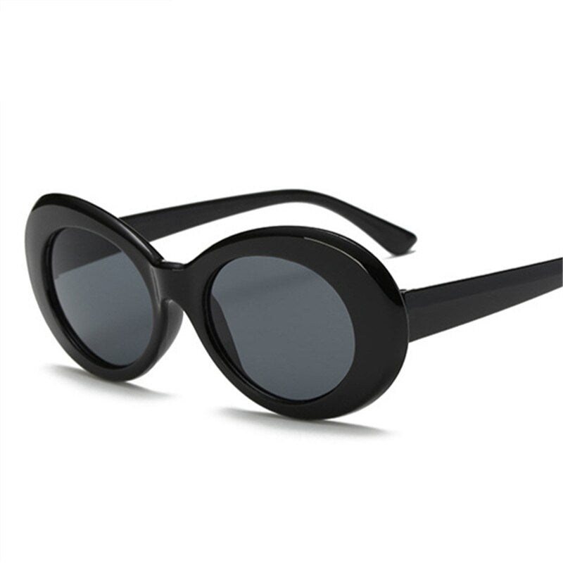 MAYTEN 2023 Goggle Kurt Cobain Glasses Oval Women Sunglasses Ladies Glasses Trendy Vintage Retro Sun Glasses UV400 Gafas De Sol