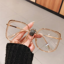 Load image into Gallery viewer, MAYTEN Oversized Square Women Glasses Frame Vintage Clear Anti-Blue-Ray Eyewear Men Optical Pink Frame Computer Goggle
