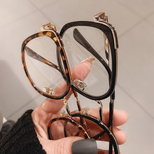 Load image into Gallery viewer, MAYTEN Oversized Square Women Glasses Frame Vintage Clear Anti-Blue-Ray Eyewear Men Optical Pink Frame Computer Goggle