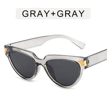 Load image into Gallery viewer, MAYTEN Retro Cat Eye Women  Sunglasses Brand Designer Gradient Trending Leopard Tea Sun Glasses 2023 Shades UV400