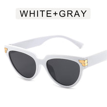 Load image into Gallery viewer, MAYTEN Retro Cat Eye Women  Sunglasses Brand Designer Gradient Trending Leopard Tea Sun Glasses 2023 Shades UV400