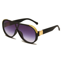Load image into Gallery viewer, MERCELYN  Ladies Sunglasses Trendy  Women Sun Glasses Pilot Design Frame Stylish Vintage Designer Shades