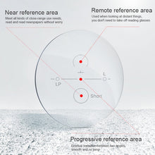 Load image into Gallery viewer, MERRYS 1.56 1.61 1.67 Progressive Multifocal Lenses Bifocal Prescription Myopia Hyperopia Resistance Short Middle Far Lens