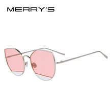 Carica l&#39;immagine nel visualizzatore di Gallery, MERRYS 2023  Women Classic Brand Designer Cat Eye Sunglasses Metal Frame S8108