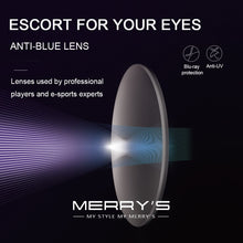 Load image into Gallery viewer, MERRYS Anti Blue Light Series 1.56 1.61 1.67 Optical Lenses Anti-Blue Light Prescription Glasses Lens Myopia Thin HMC Lenses