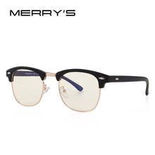 Load image into Gallery viewer, MERRYS Anti Blue Rays Computer Goggles Glasses 100% UV400 Radiation-resistant Computer Gaming Glasses S2065