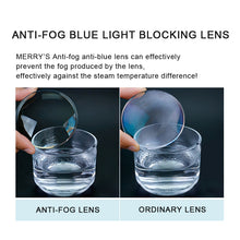 Load image into Gallery viewer, MERRYS Anti-Fog Blue Light Blocking Series Optical Prescription Glasses Lens CR-39 Resin Aspheric Glasses Anti Fog Lens