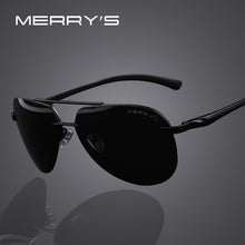 Load image into Gallery viewer, MERRYS Brand Men 100% Polarized Aluminum Alloy Frame Sunglasses  Mens Driving Sunglasses S8281