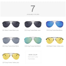 Load image into Gallery viewer, MERRYS Brand Men 100% Polarized Aluminum Alloy Frame Sunglasses  Mens Driving Sunglasses S8281