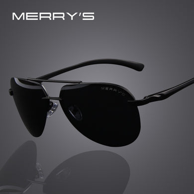 MERRYS Brand Men 100% Polarized Aluminum Alloy Frame Sunglasses Mens Driving Sunglasses S8281