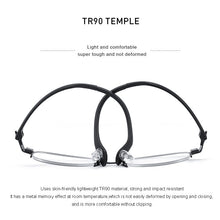 Carica l&#39;immagine nel visualizzatore di Gallery, MERRYS DESIGN 2 In 1 Magnet Polarized Clip On Glasses Frame For Women Clip Glasses Optical Prescription Eyeglasses Frame S2786