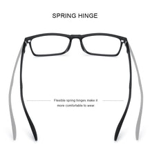 Carica l&#39;immagine nel visualizzatore di Gallery, MERRYS DESIGN 5 In 1 Magnet Polarized Clip Glasses Frame Men Women TR90 Glasses Frame Square Eyeglasses S2149