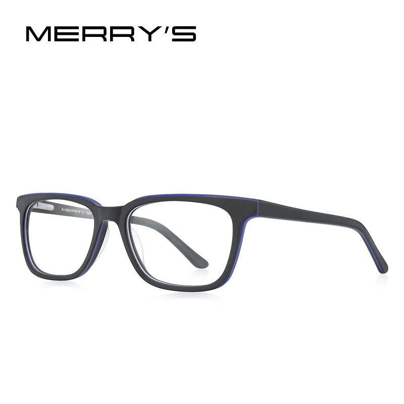 MERRYS DESIGN Boys Blue Light Blocking Glasses Square Computer Glasses For Kids Acetate Glasses Frames S7763FLG