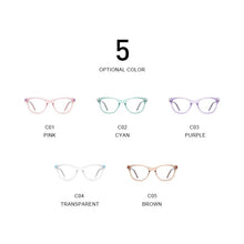 Carica l&#39;immagine nel visualizzatore di Gallery, MERRYS DESIGN Cat Eye Girls Glasses Frames Kids Anti Blue Ray Light Blocking Computer Glasses For Girl Acetate Frames S7800FLG