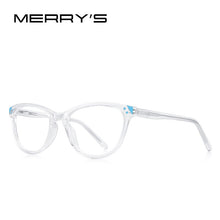 Carica l&#39;immagine nel visualizzatore di Gallery, MERRYS DESIGN Cat Eye Girls Glasses Frames Kids Anti Blue Ray Light Blocking Computer Glasses For Girl Acetate Frames S7800FLG