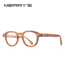 Load image into Gallery viewer, MERRYS DESIGN Classic Acetate Glasses Frame For Men Women Myopia Prescription Glasses Frames Optical Eyewear S2546