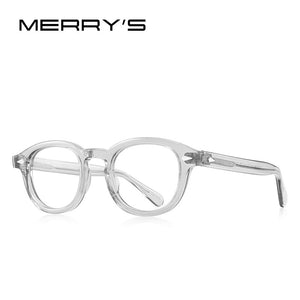 MERRYS DESIGN Classic Acetate Glasses Frame For Men Women Myopia Prescription Glasses Frames Optical Eyewear S2546