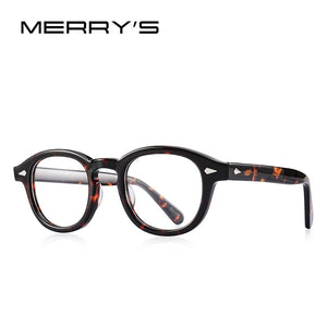 MERRYS DESIGN Classic Acetate Glasses Frame For Men Women Myopia Prescription Glasses Frames Optical Eyewear S2546
