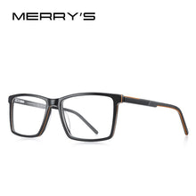Load image into Gallery viewer, MERRYS DESIGN Classic Men Glasses Frames Acetate Optics Frame  Square Prescription Glasses Frames Optical Eyewear S2951