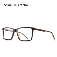 Load image into Gallery viewer, MERRYS DESIGN Classic Men Glasses Frames Acetate Optics Frame  Square Prescription Glasses Frames Optical Eyewear S2951