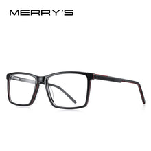 Load image into Gallery viewer, MERRYS DESIGN Classic Men Glasses Frames Acetate Optics Frame  Square Prescription Glasses Frames Optical Eyewear S2951