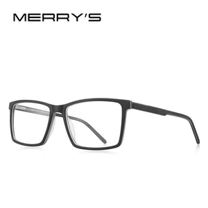 MERRYS DESIGN Classic Men Glasses Frames Acetate Optics Frame  Square Prescription Glasses Frames Optical Eyewear S2951