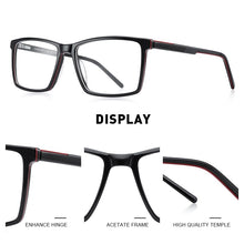 Load image into Gallery viewer, MERRYS DESIGN Classic Men Glasses Frames Acetate Optics Frame  Square Prescription Glasses Frames Optical Eyewear S2951