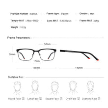 Load image into Gallery viewer, MERRYS DESIGN Classic Men Titanium Alloy Optical Glasses Frames  Ultralight Square Myopia Prescription Eyeglasses S2182