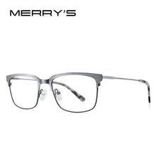 Load image into Gallery viewer, MERRYS DESIGN Classic Men Titanium Alloy Optical Glasses Frames Women Ultralight Square Myopia Prescription Eyeglasses S2084