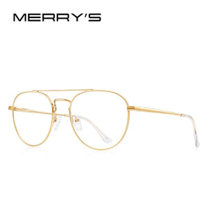 MERRYS DESIGN Classic Oval Glasses Frame For Men Women Myopia Prescription Glasses Frames Optical Eyewear S2414