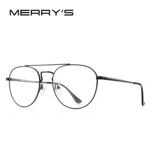 MERRYS DESIGN Classic Oval Glasses Frame For Men Women Myopia Prescription Glasses Frames Optical Eyewear S2414