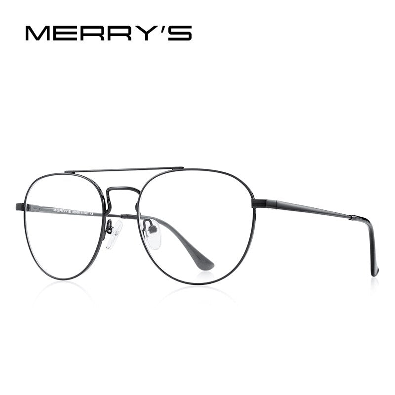 MERRYS DESIGN Classic Oval Glasses Frame For Men Women Myopia Prescription Glasses Frames Optical Eyewear S2414