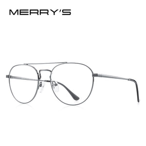 MERRYS DESIGN Classic Oval Glasses Frame For Men Women Myopia Prescription Glasses Frames Optical Eyewear S2414