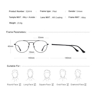 MERRYS DESIGN Classic Oval Glasses Frame For Men Women Myopia Prescription Glasses Frames Optical Eyewear S2414