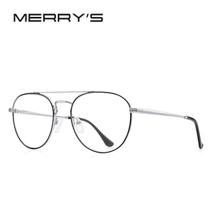 MERRYS DESIGN Classic Oval Glasses Frame For Men Women Myopia Prescription Glasses Frames Optical Eyewear S2414